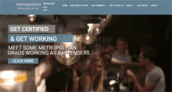 Desktop Screenshot of metropolitanbartending.com